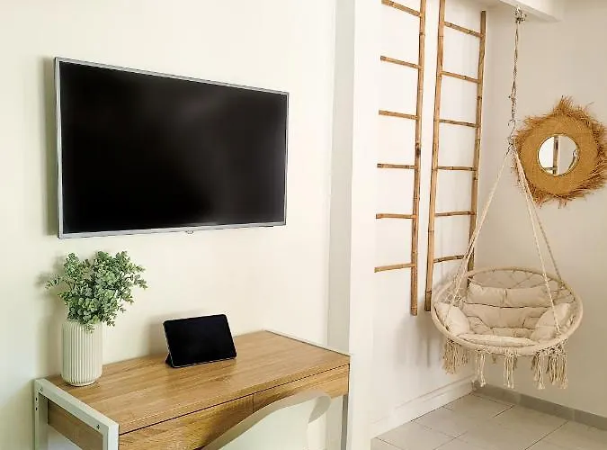 Double Climatise Avec Terrasse - Proche Tram & Centre شقة