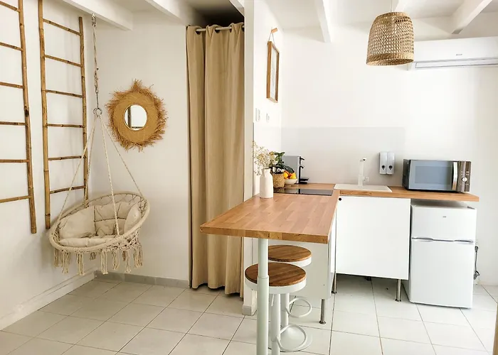 Double Climatise Avec Terrasse - Proche Tram & Centre شقة